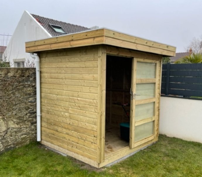 Abri de jardin en bois - Vintage